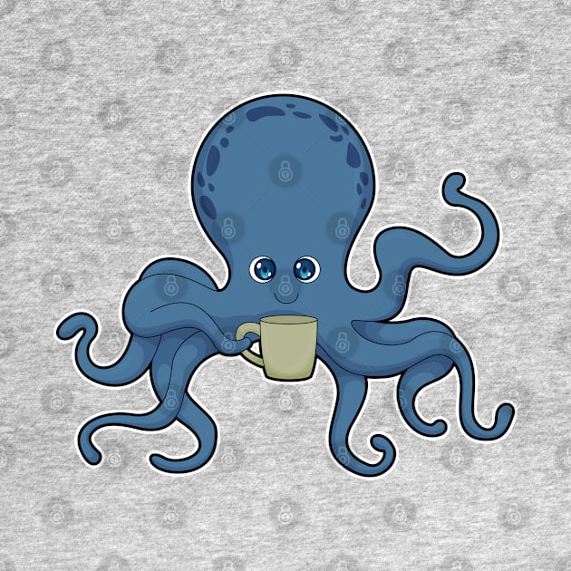 Octopus Coffee Mug by Markus Schnabel